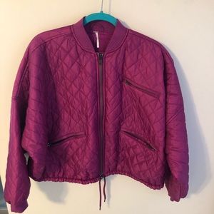 Free people cropped jacket coat